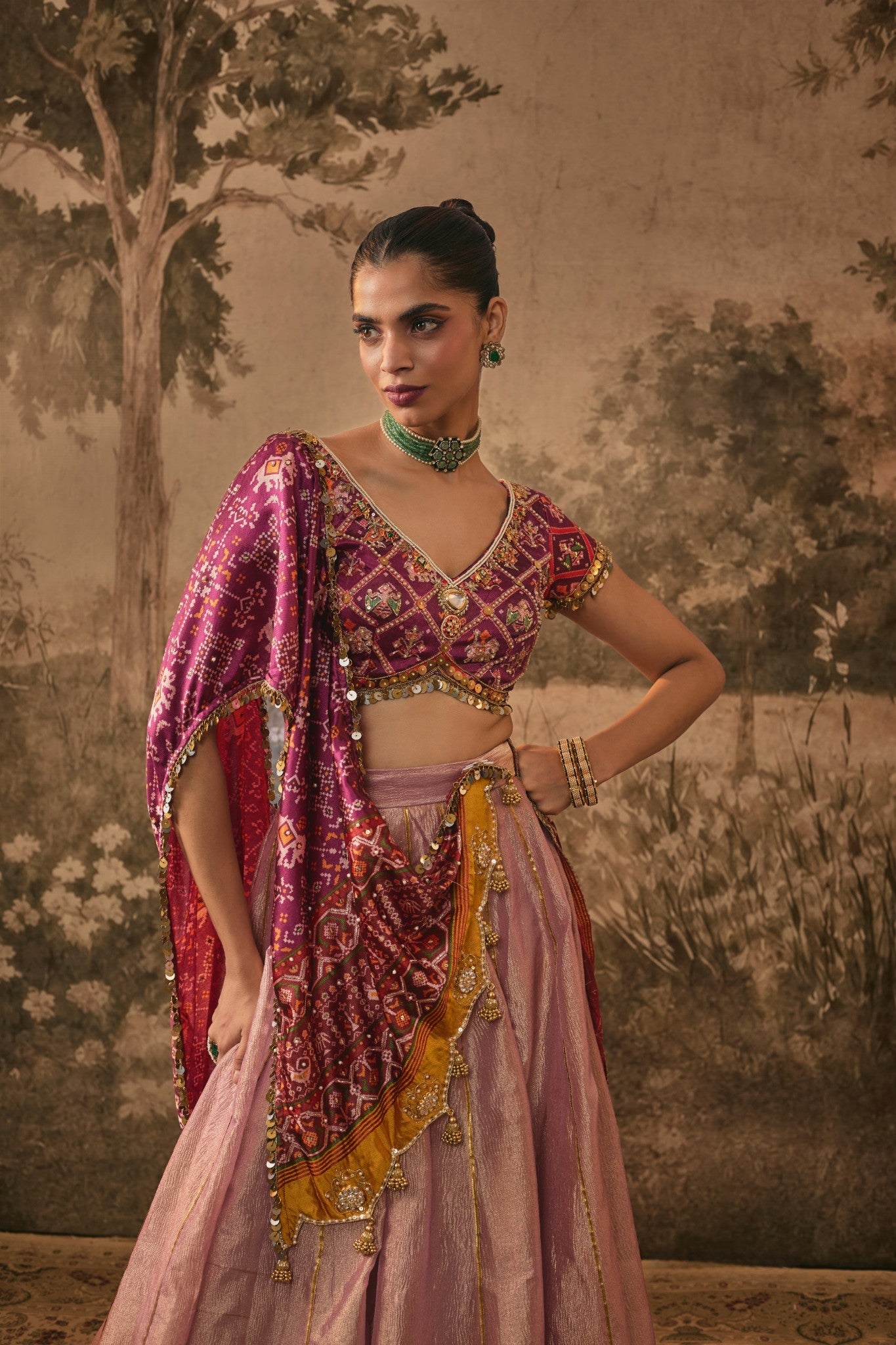 PATOLA  LEHENGA SET