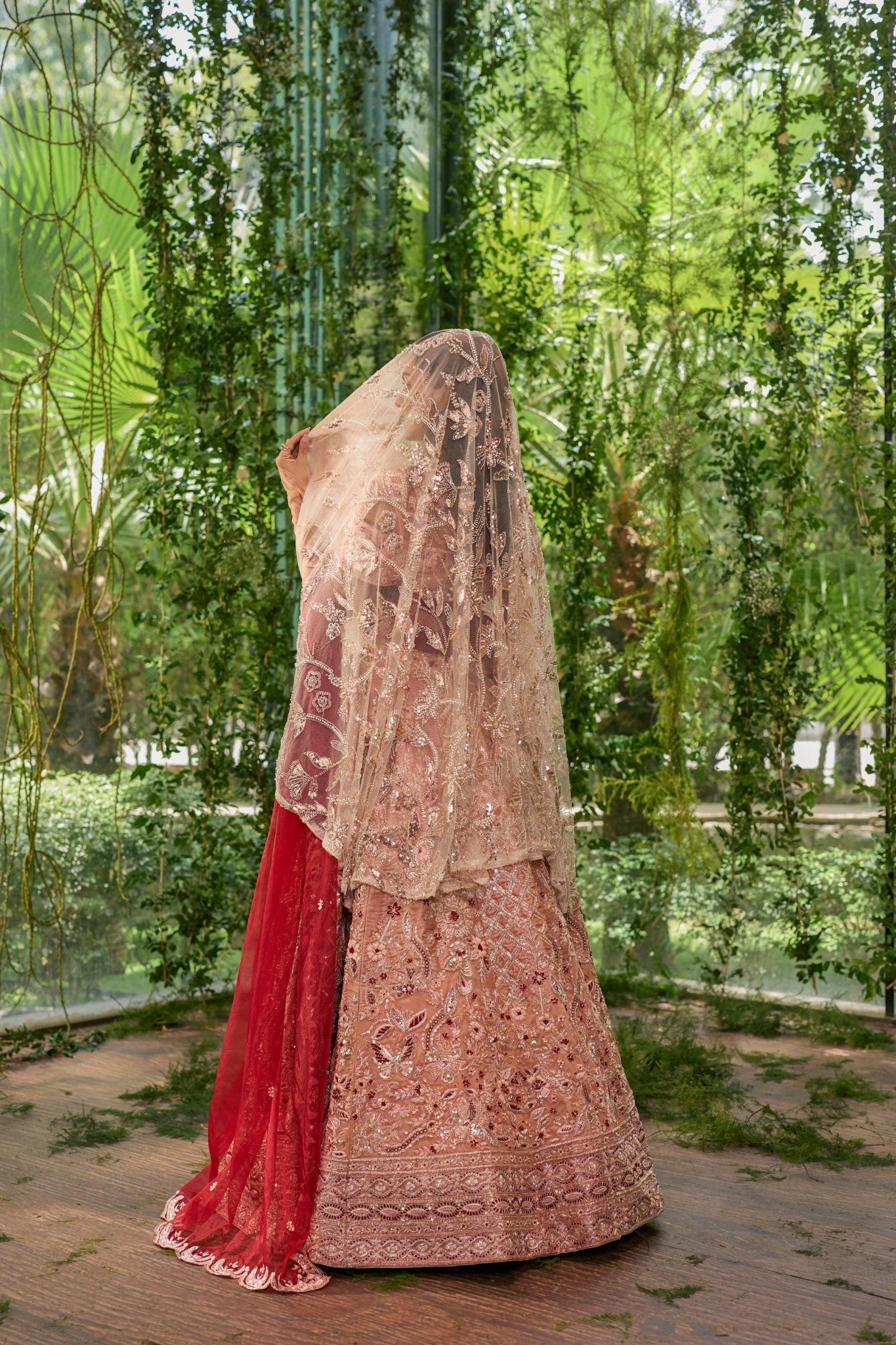 Prakriti Éclat — The Blooming Light Lehenga