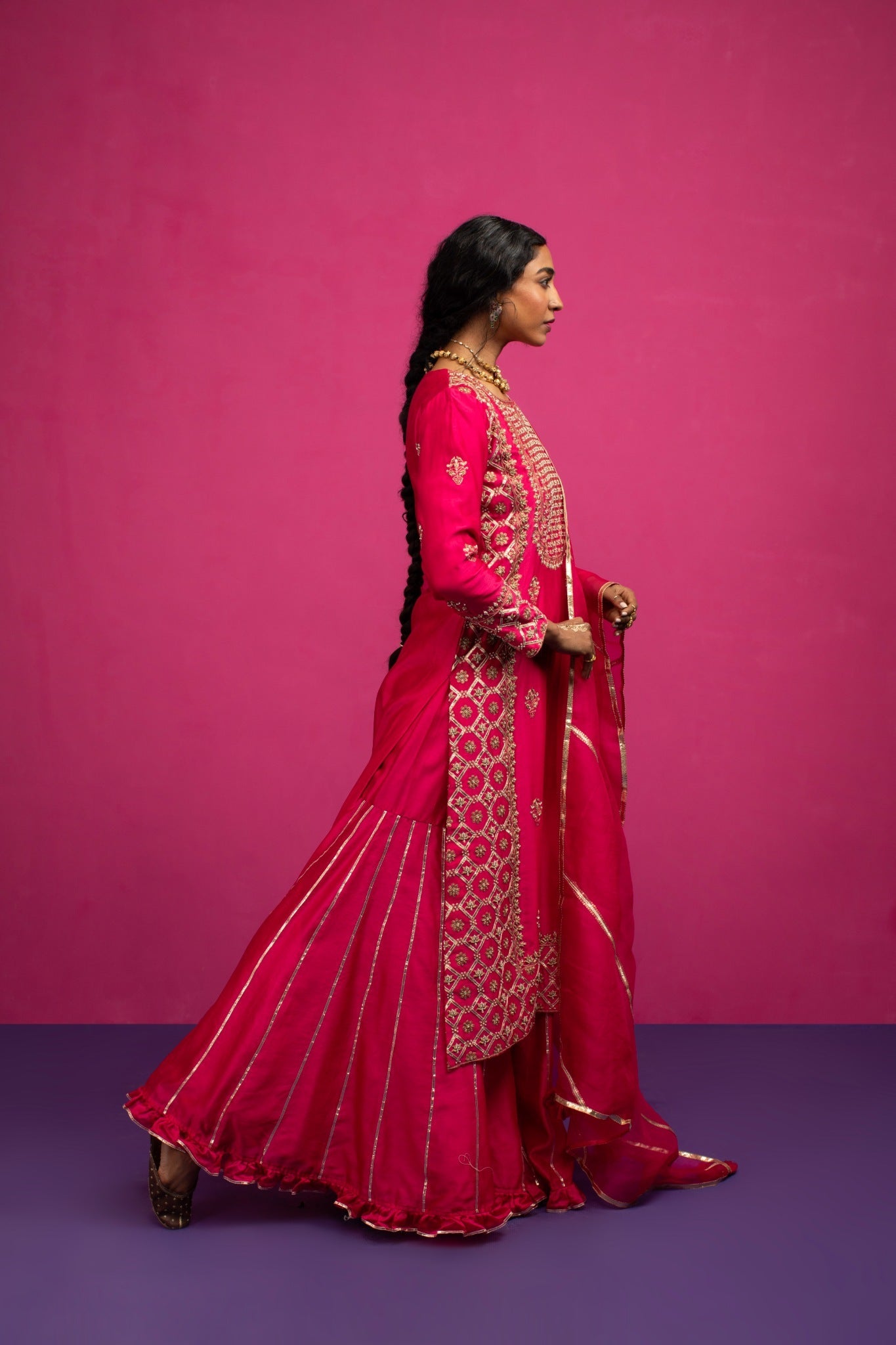 Ghoomar sharara