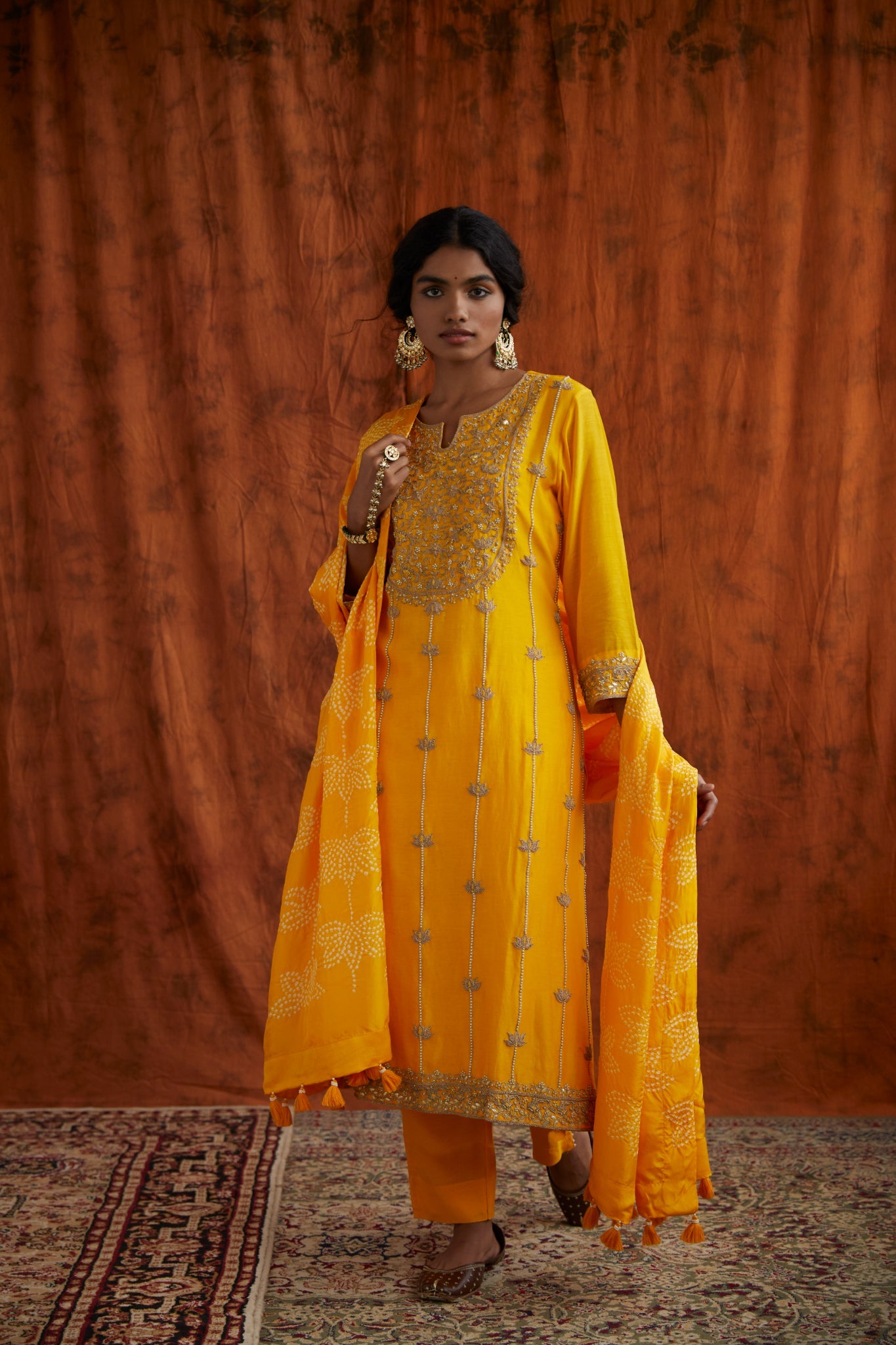lotus kurta set