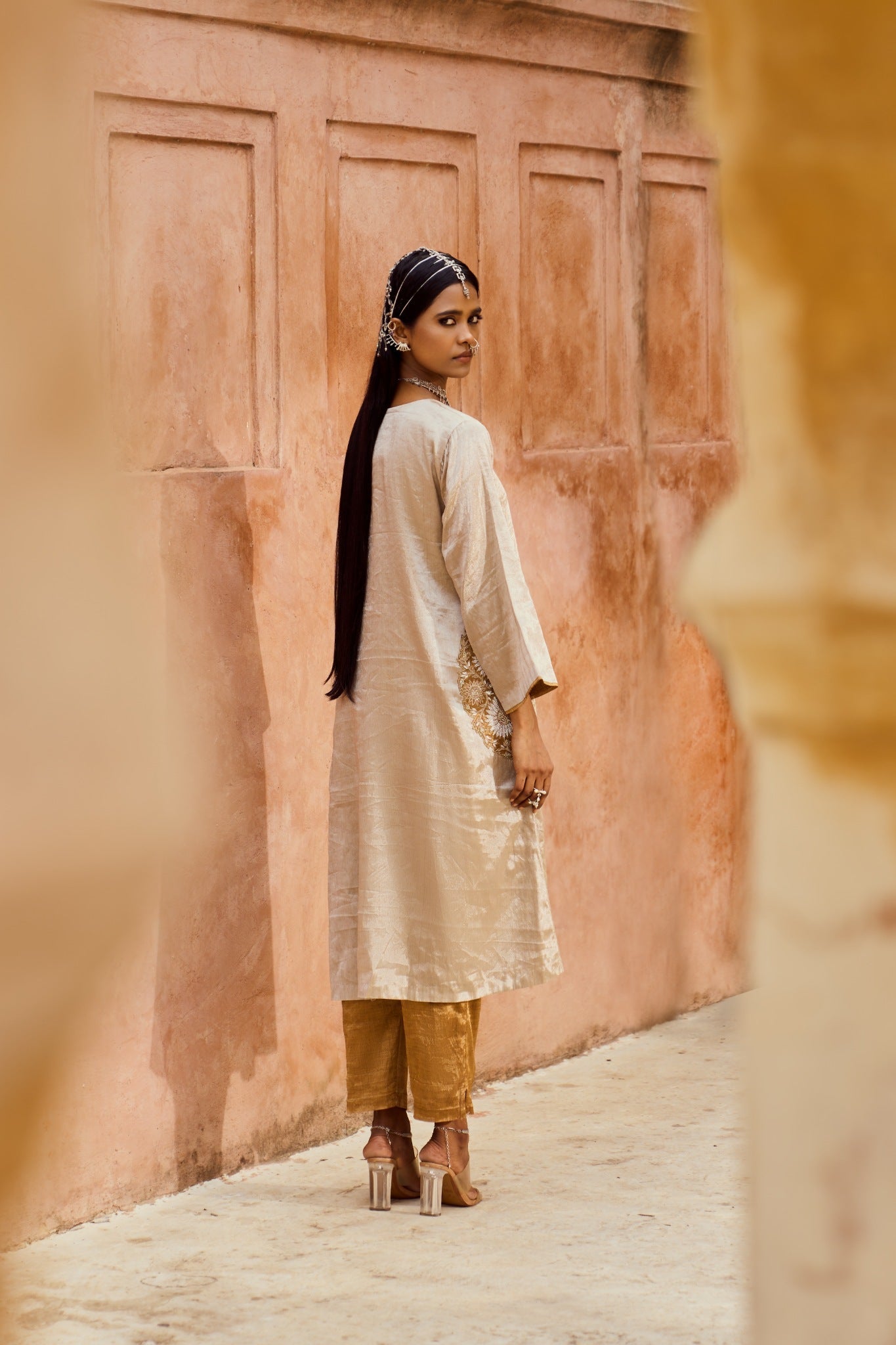 Sona chandi surajamukhi kurta
