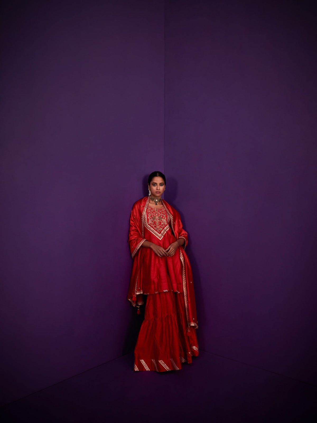 Mughal Sharara Set
