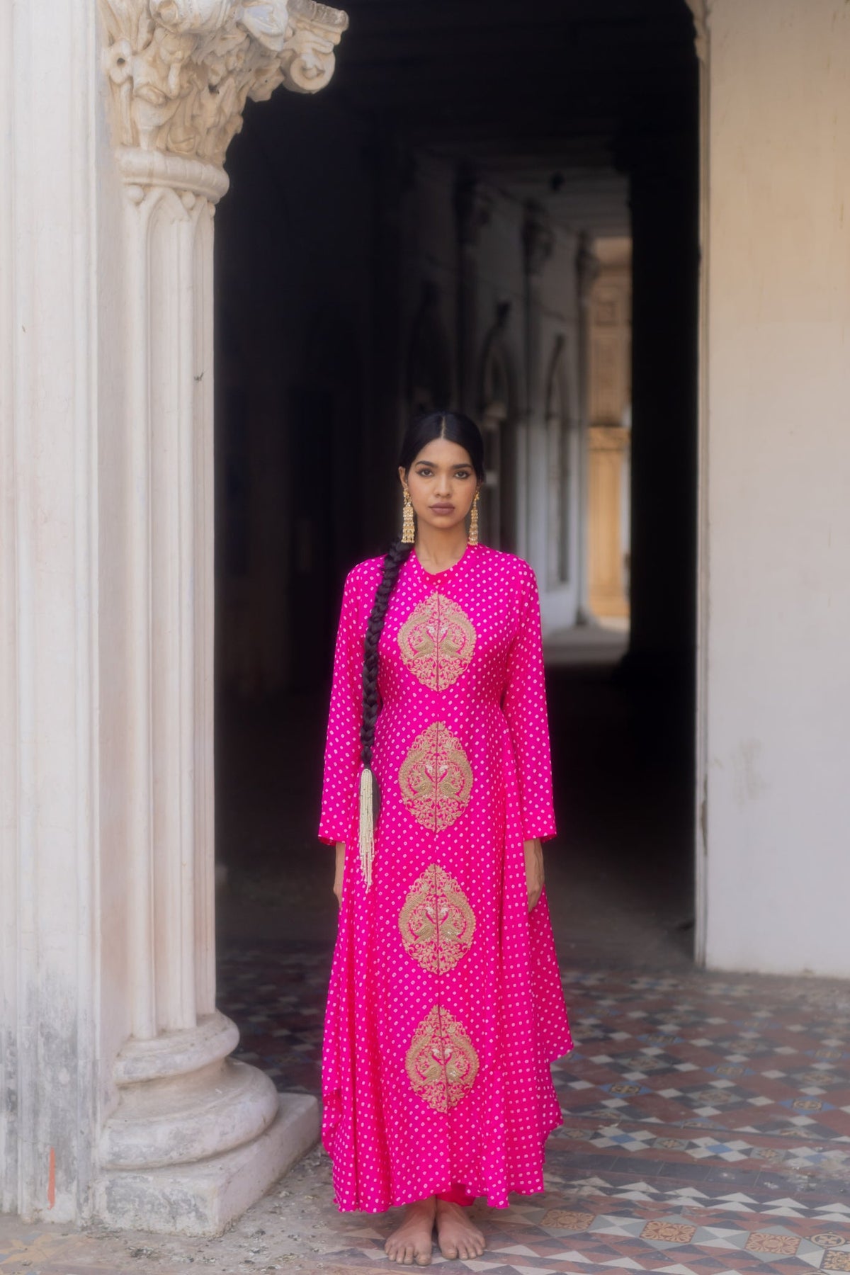 Bandhni signature gown