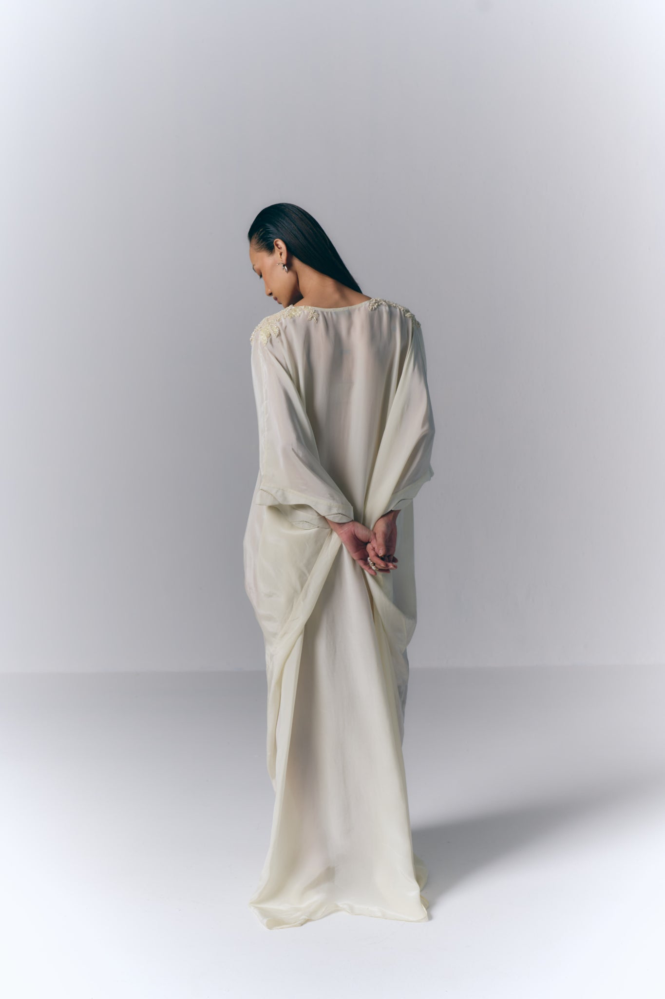 Ivory Whisper Kaftan