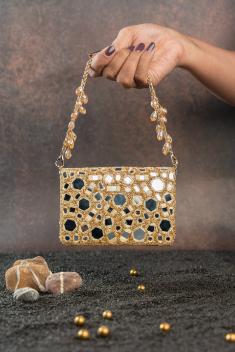 Aynali slate gold mini