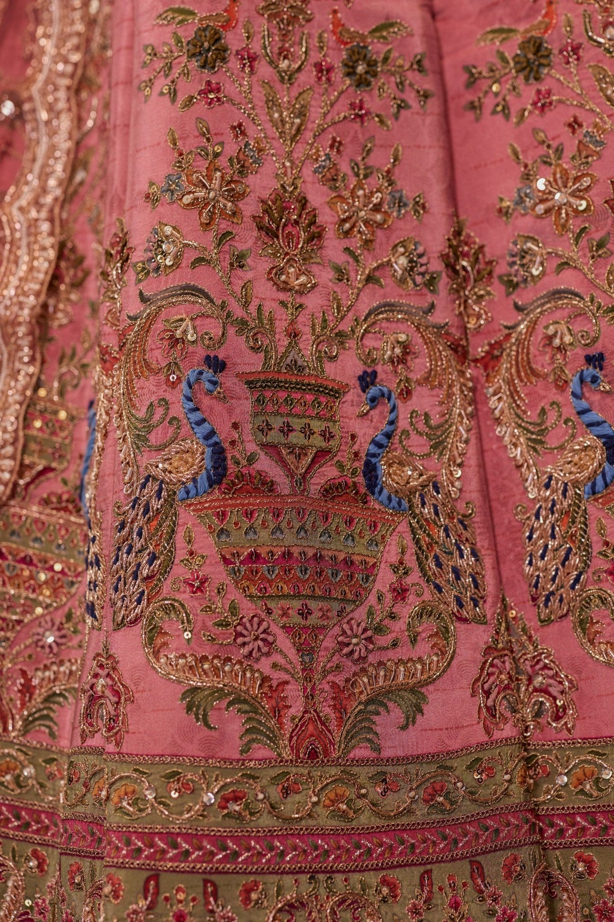Mayurvan- The Enchanted Garden Lehenga