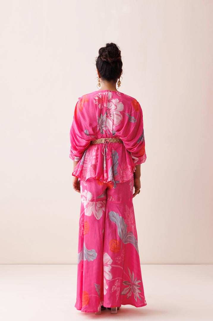 Pink magnolia co-ord set