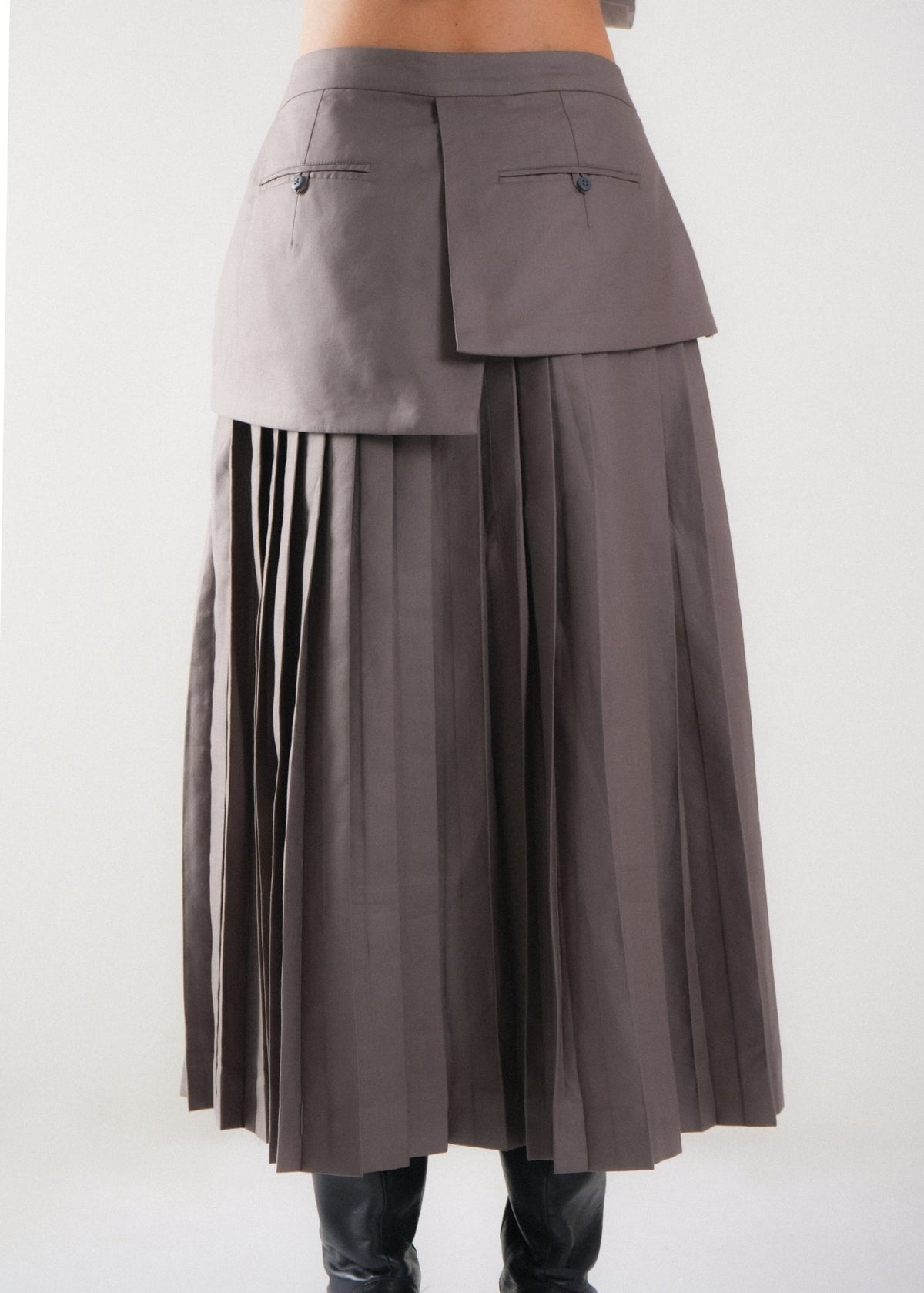 Dual Form Tailored Skirt