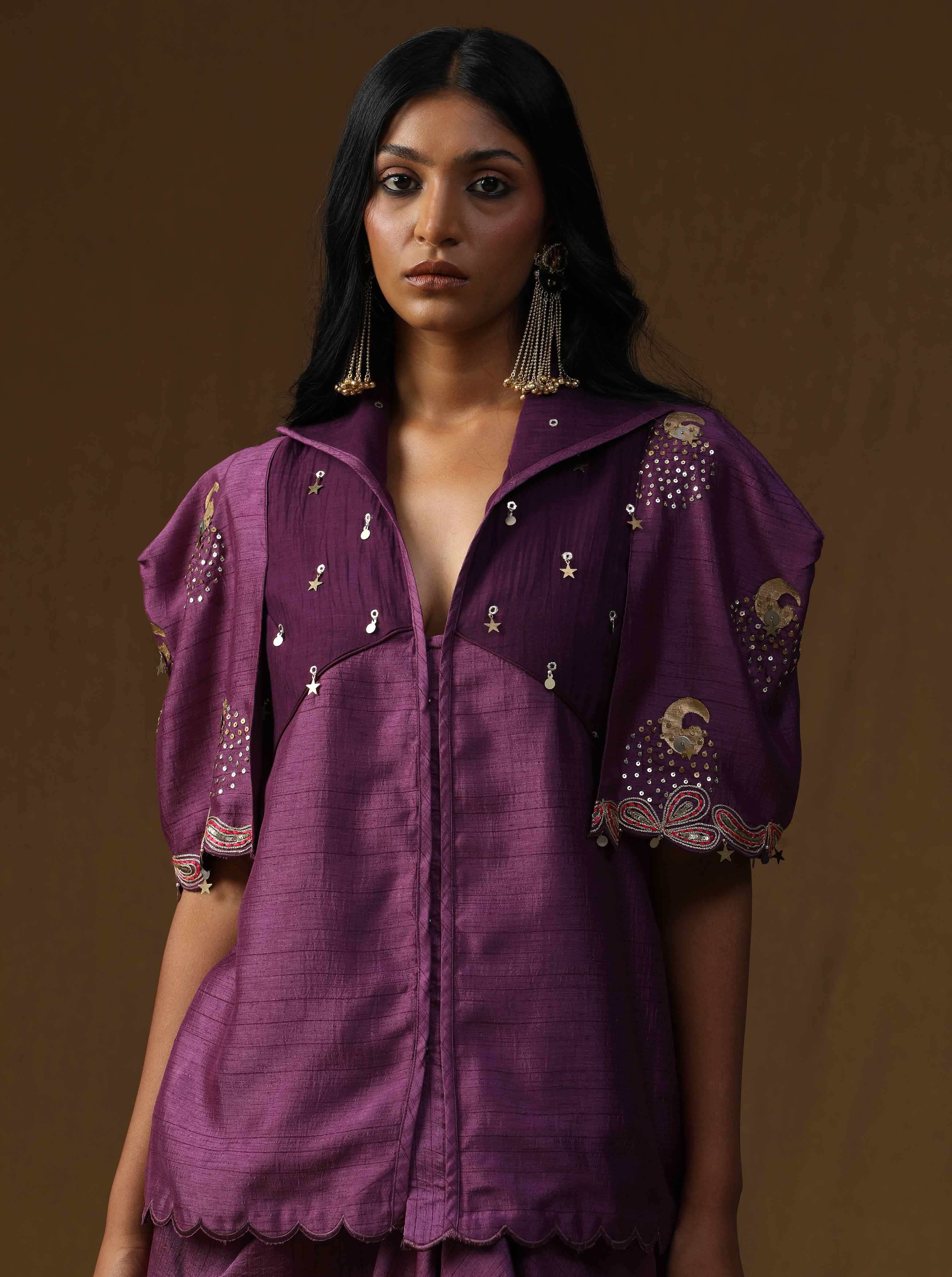 Rangadevi Jamuni � Draped Skirt Set