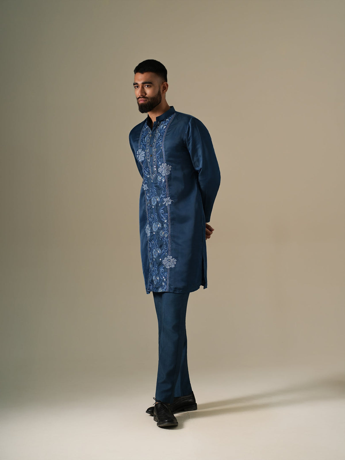 Blue Dahlia Kurta Set