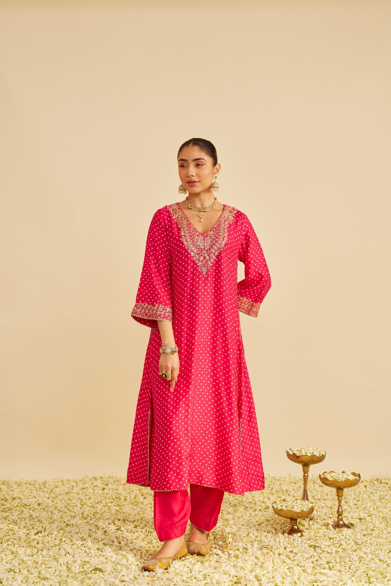 ZALIYAH - LONG CHAUGA WITH SALWAR