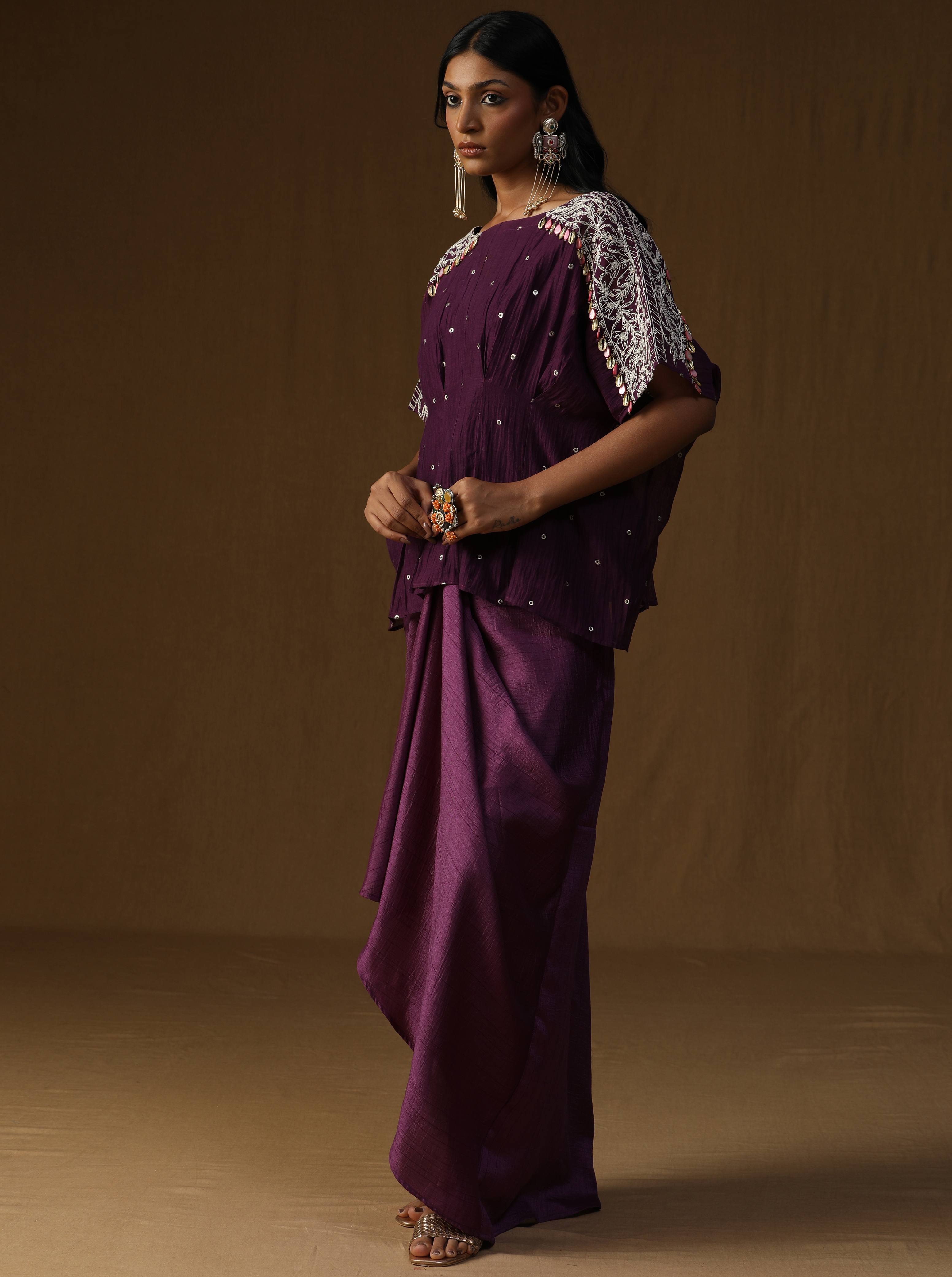 Indulekha � Noor Neel Indo-Western Set