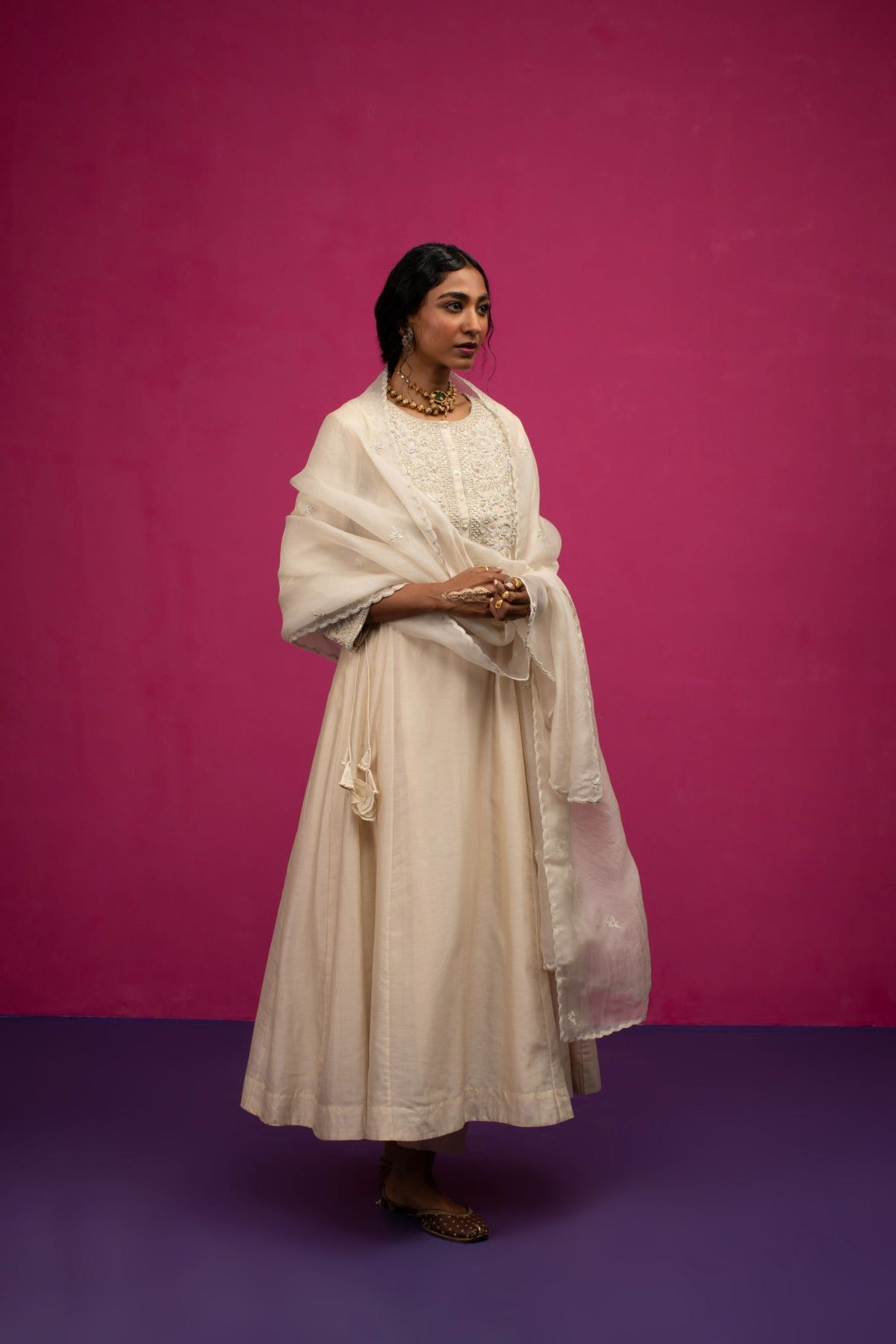 Pearl anarkali