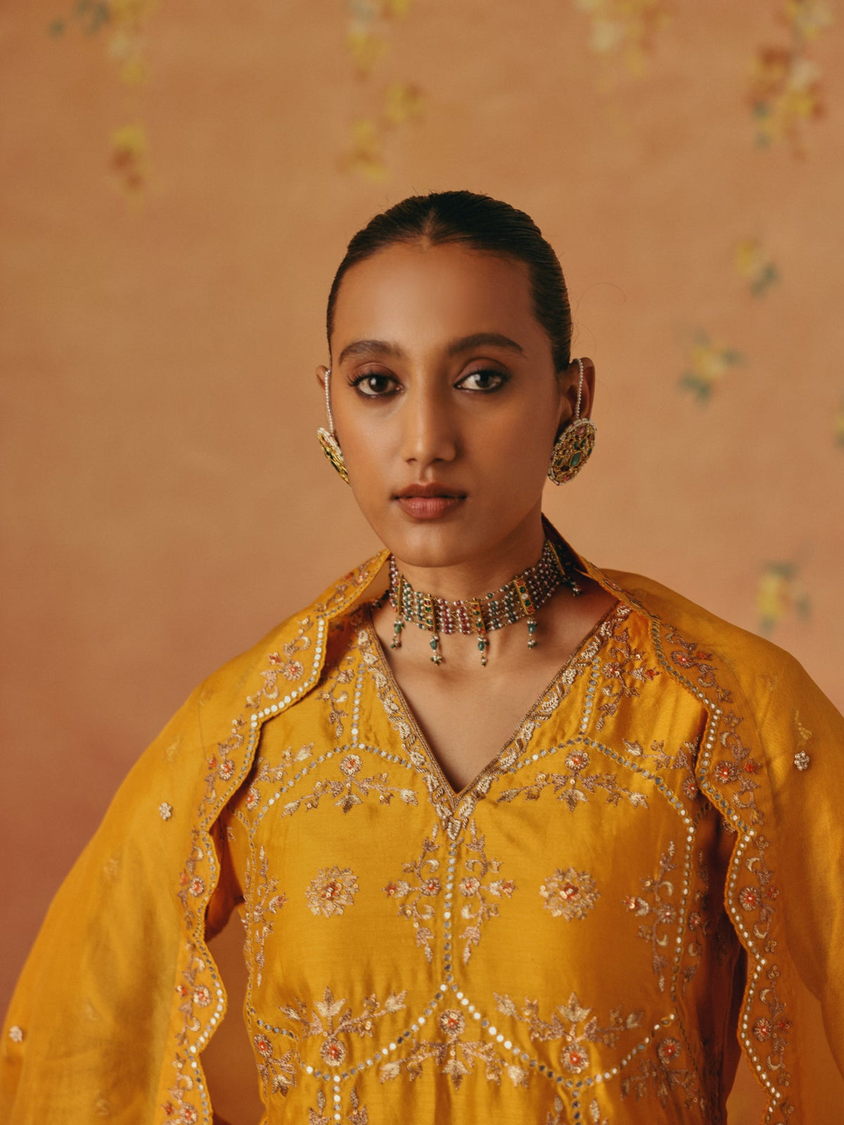 Marigold Sharara Set