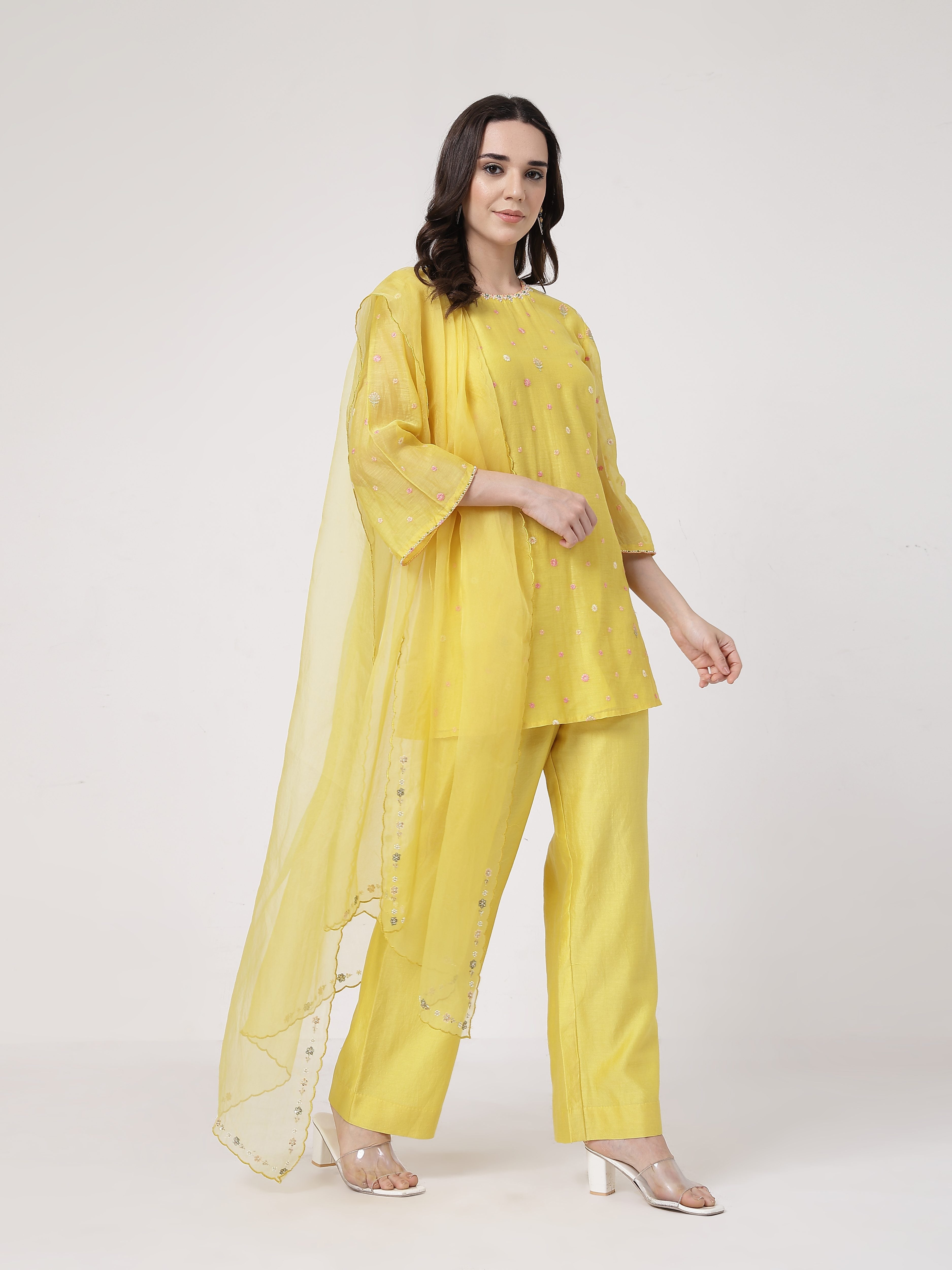 Kesari Flared Set