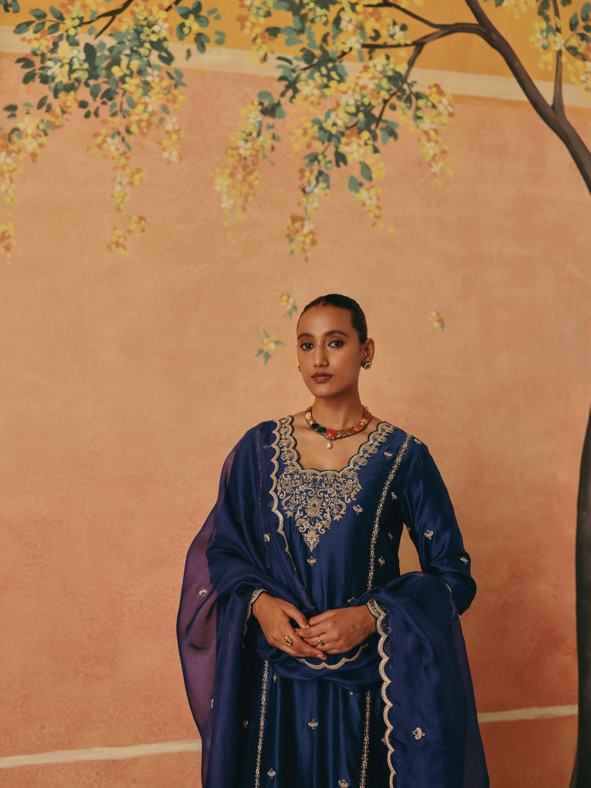 Neelam Nazakat Kurta Set