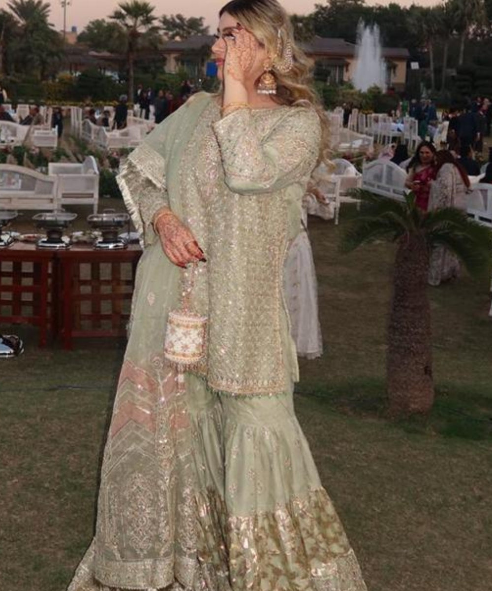 Bella Pastel Suede Embellished Cylinder Mini Bag