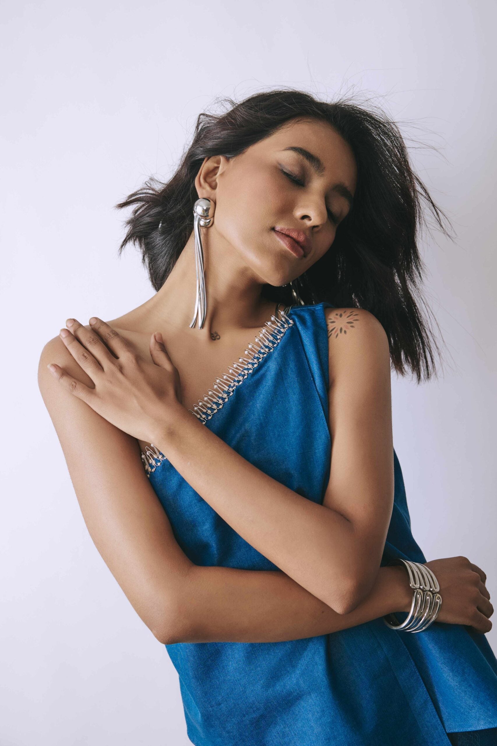 Indigo Cascade Jumpsuit