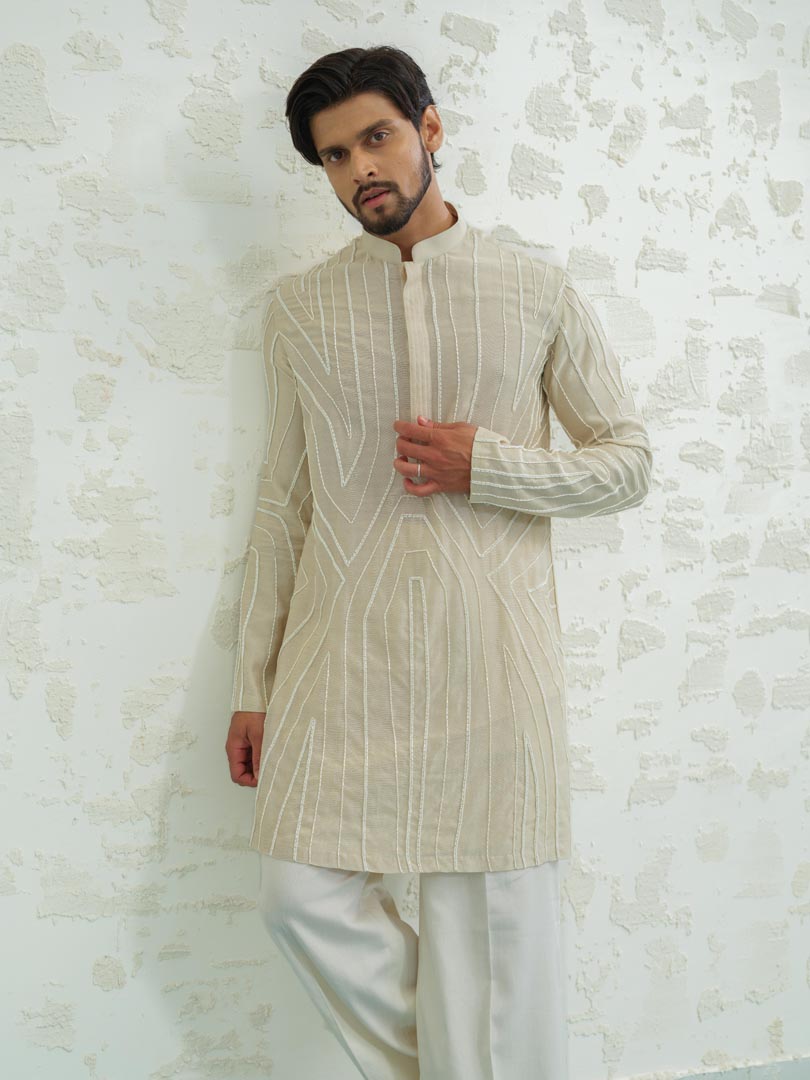 Abstract Geometry Kurta set