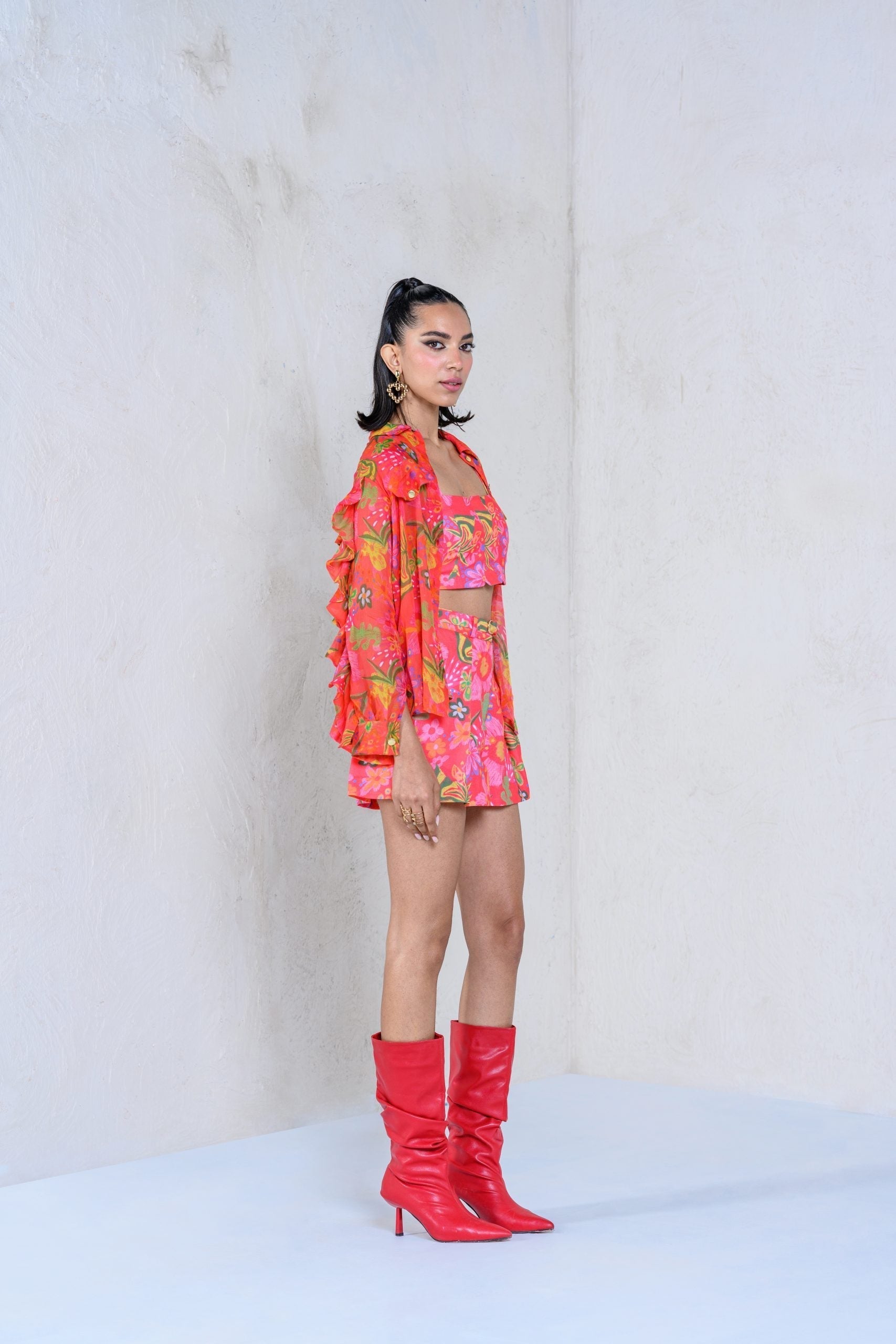 Image of Shirt-Short Set