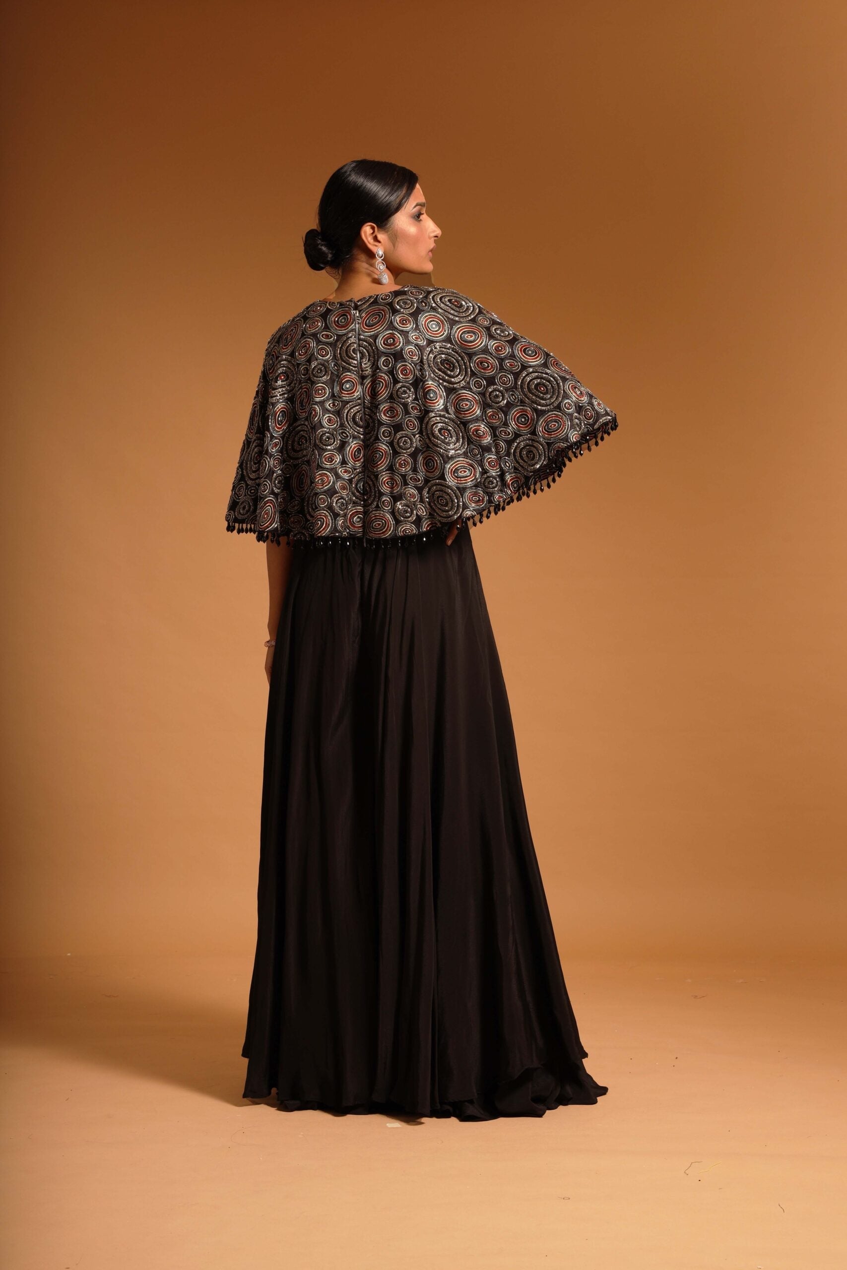 CARME EMBROIDERED FLAP JUMPSUIT