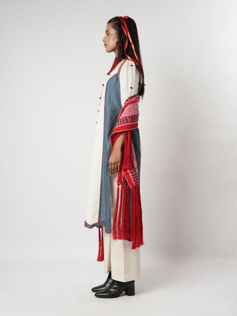 BLOCK FRING KURTA