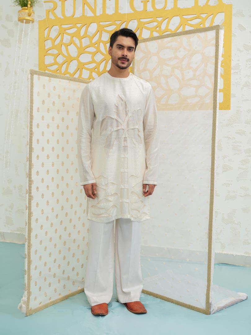 PalmTree Cutwork Kurta set