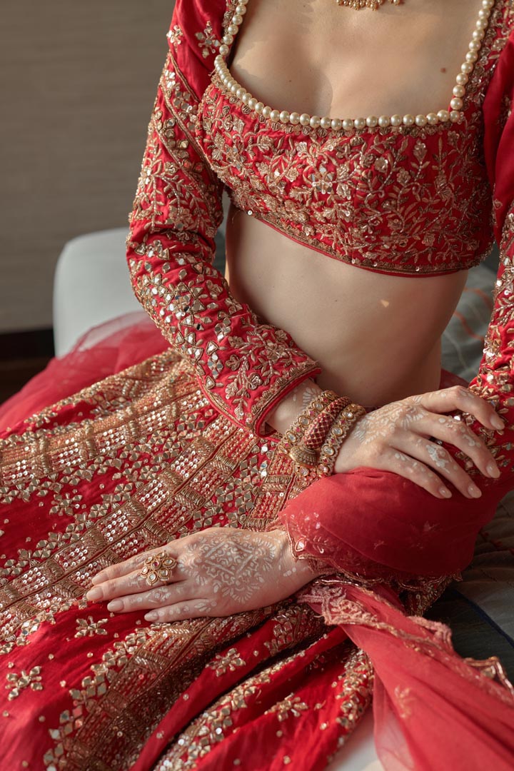 Dusty Pink Lehenga