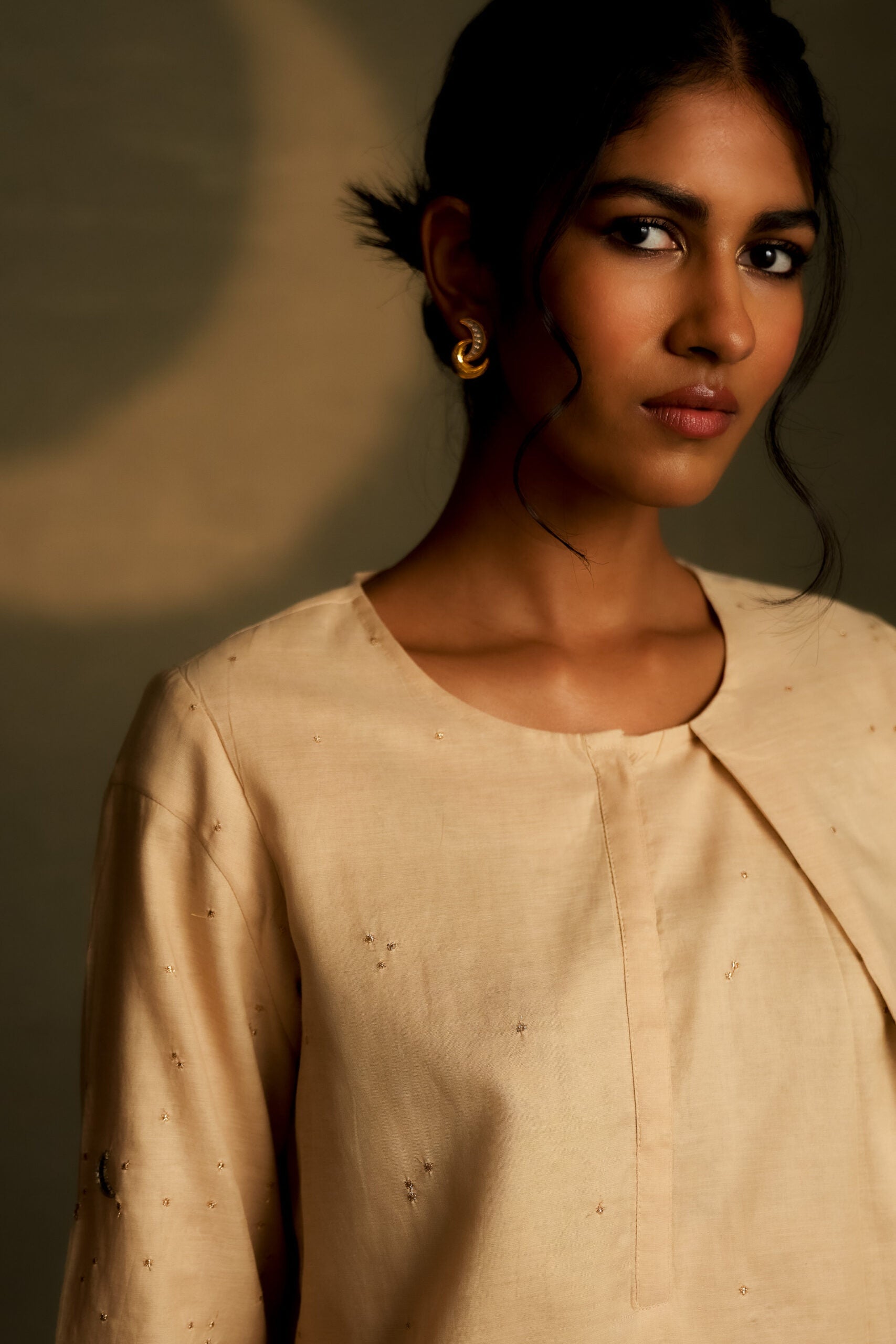 Chaand Kurti Skirt Set