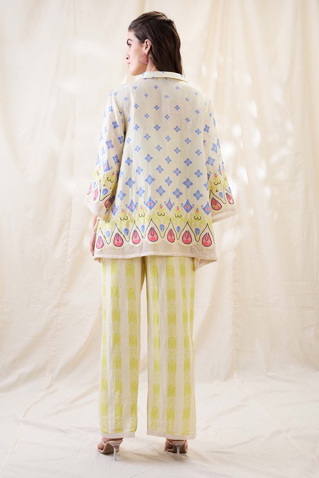 Kitchra Appliqued co-ord set SP4600
