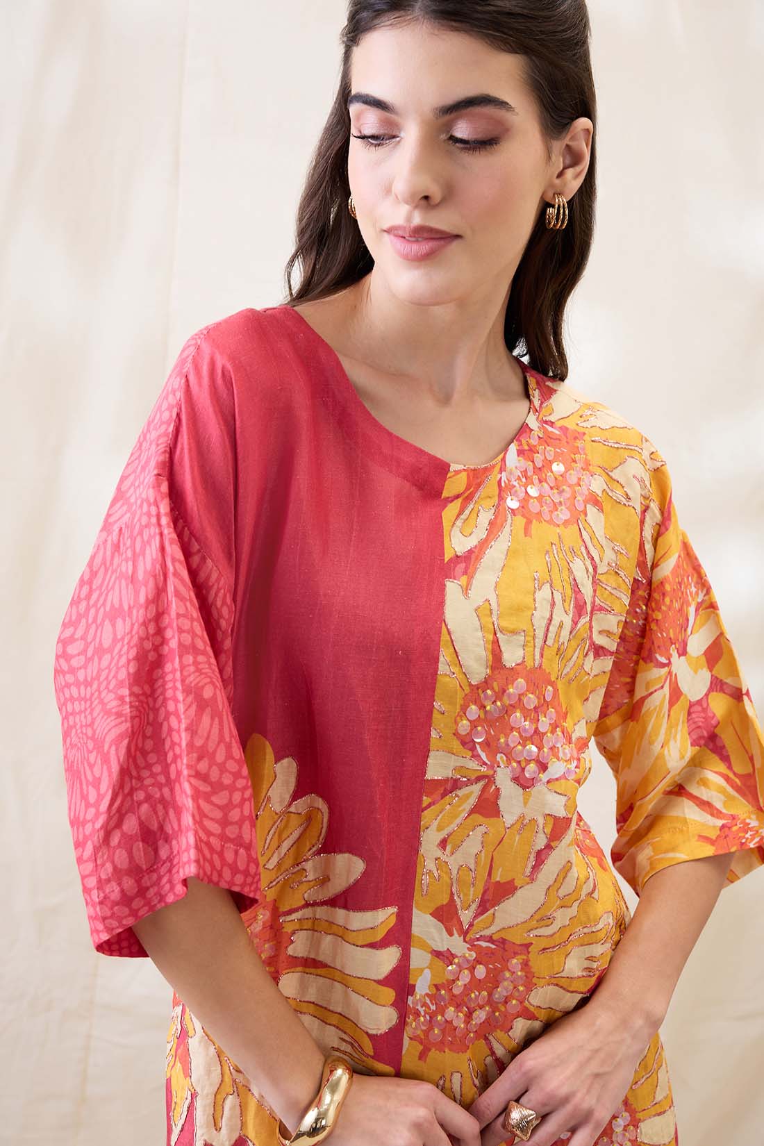 Ravya embellished boxy dress SP4621
