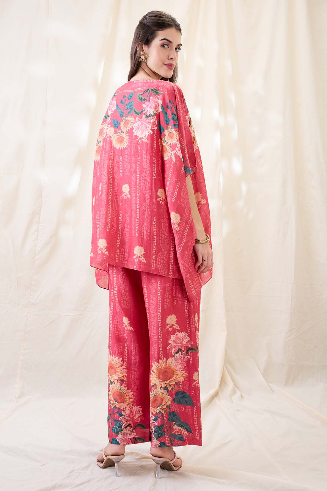 Ravya embroidered kimono co-ord set SP4622