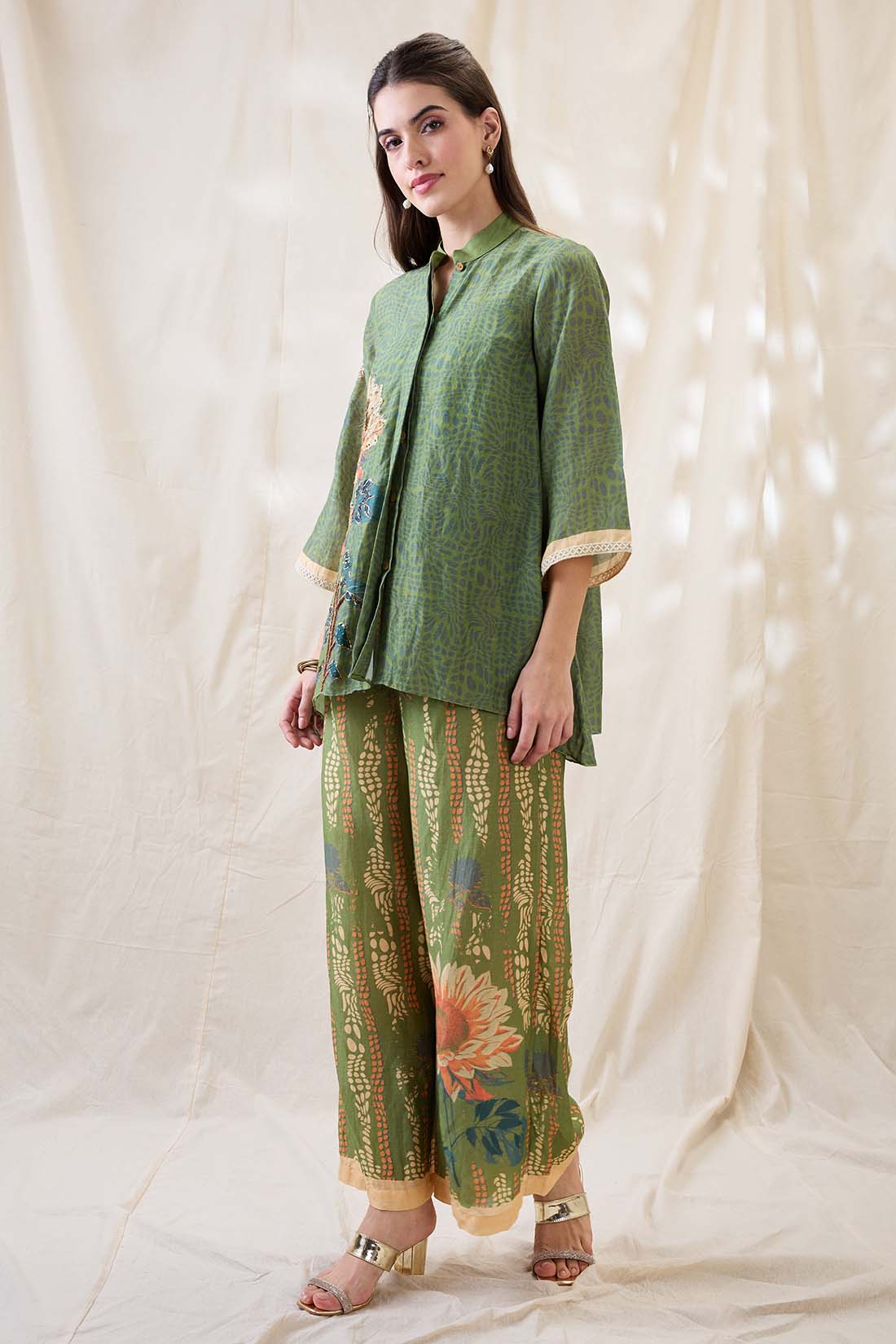 Ravya Embroidered co-ord set SP4627
