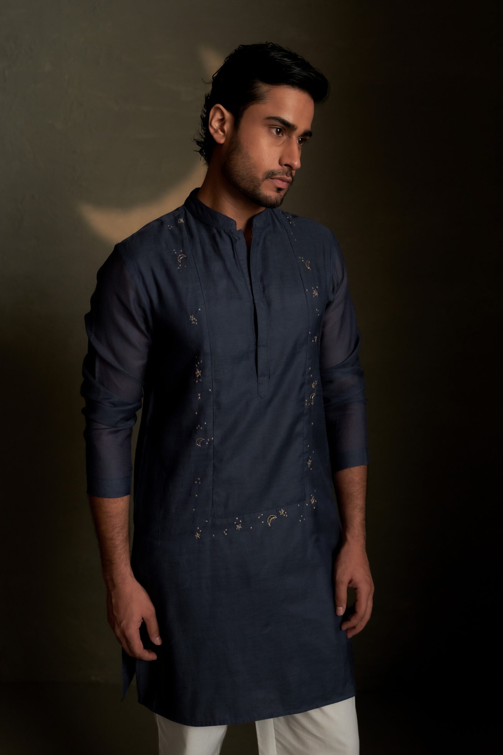 Blue Dusk Long Kurta Set