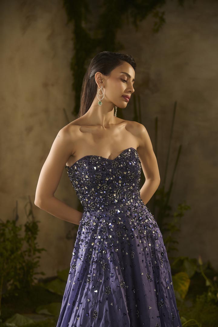 ETHERIAL AZUL GOWN
