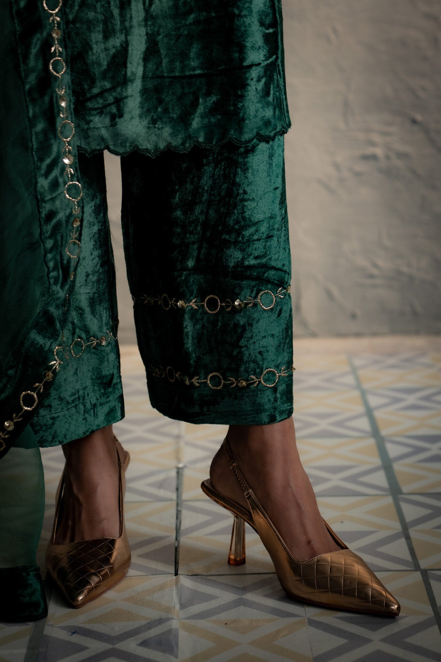 Maaya Green Kurta Set