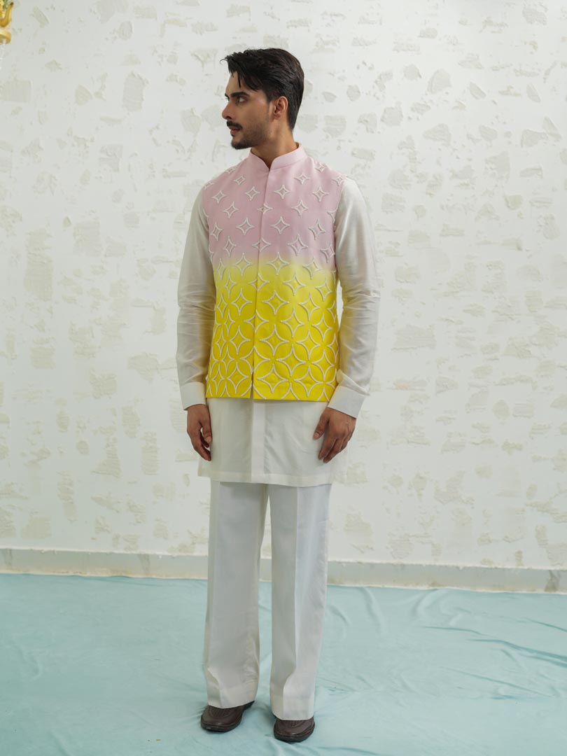 Pink Yellow Duo Bundi set