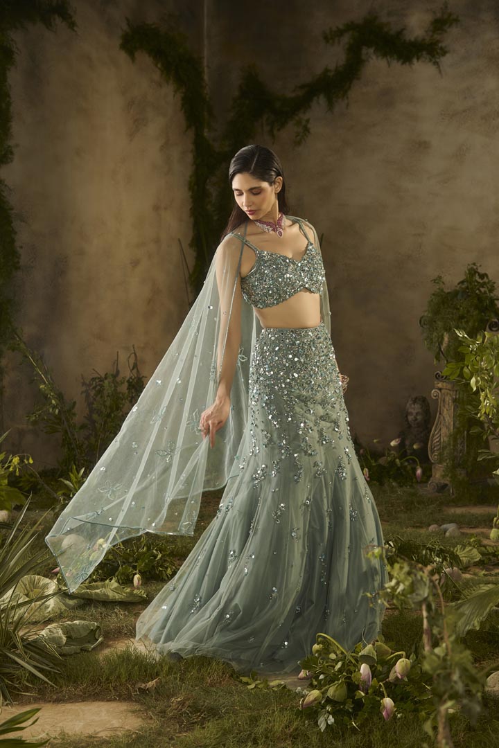 SECRET GARDEN LEHENGA SET