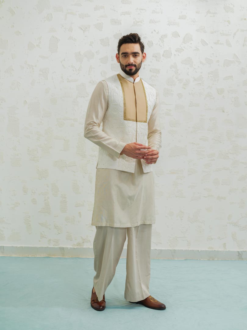 Ochre Patch Semicircle Bundi set