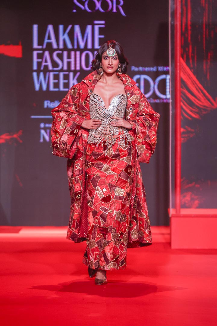 Vilasini Jacket and Skirt Set