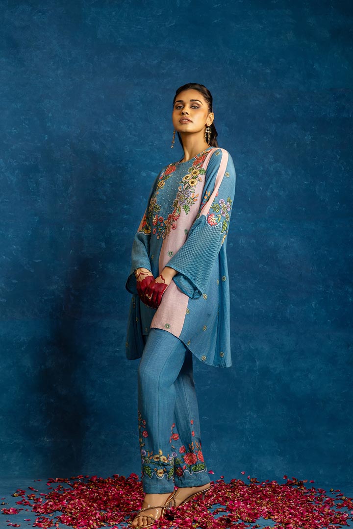 Baghira Appiqued Kurta setSP4939