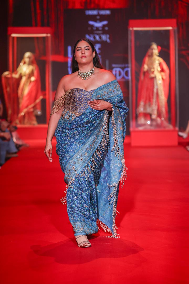 Neelambari Saree Set