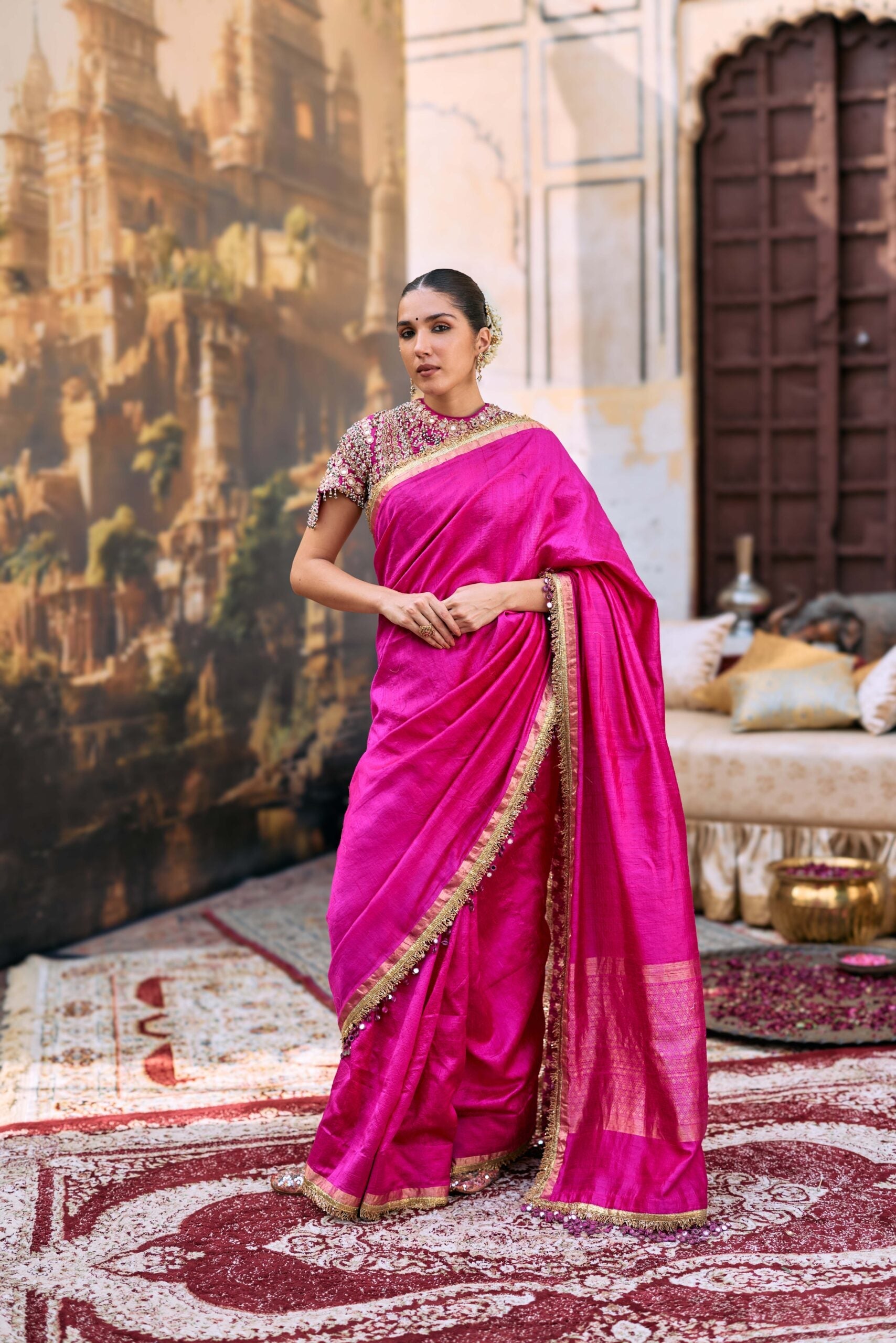 Manimaya Saree Set
