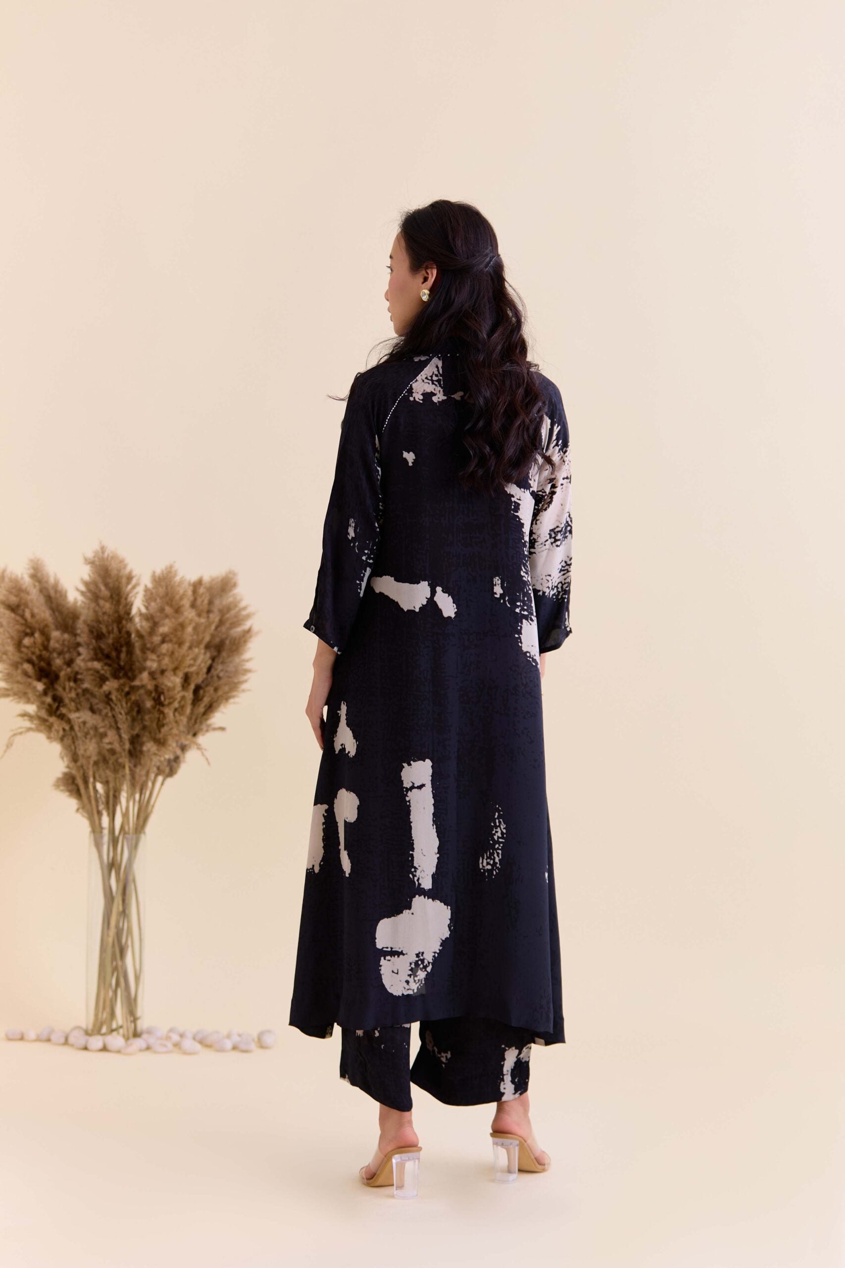 Ziya Raglon Co-Ord SetW5BLCRRAG-01