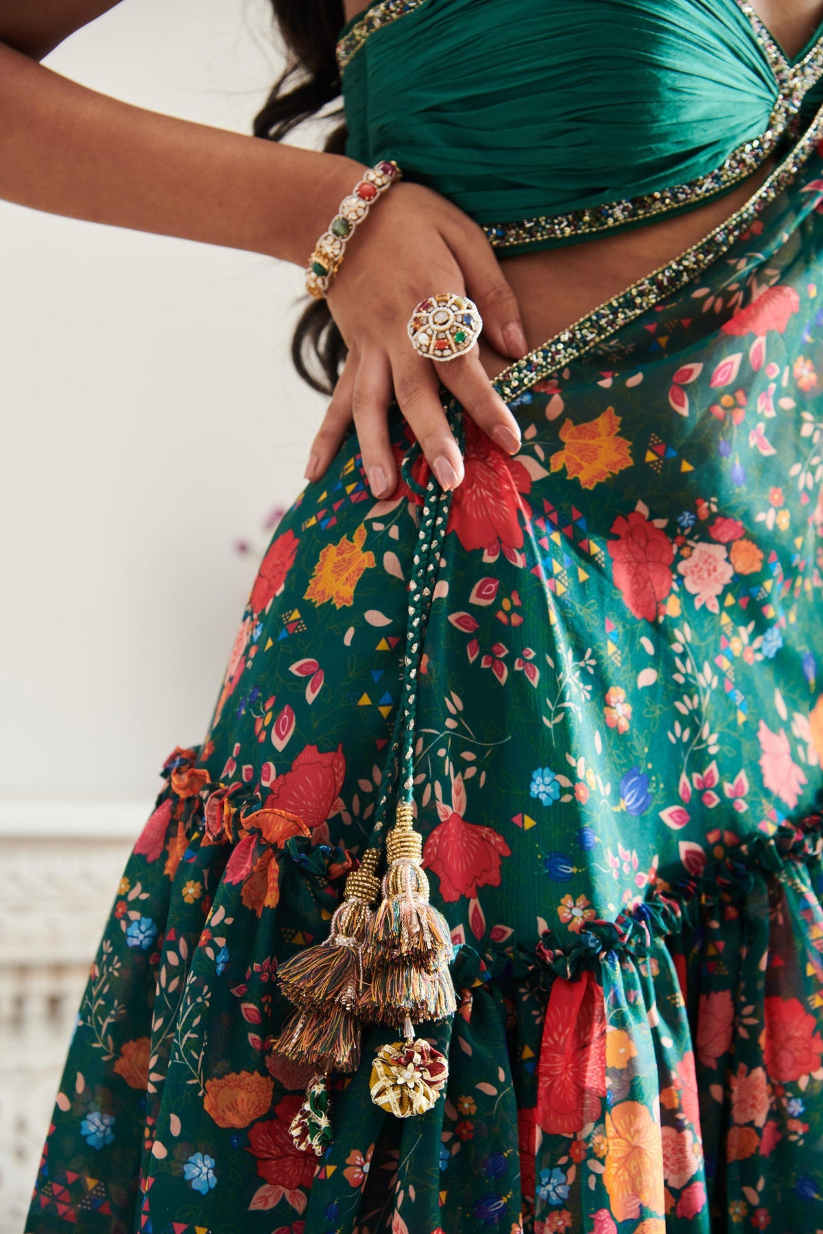 Pragan Gharara Set