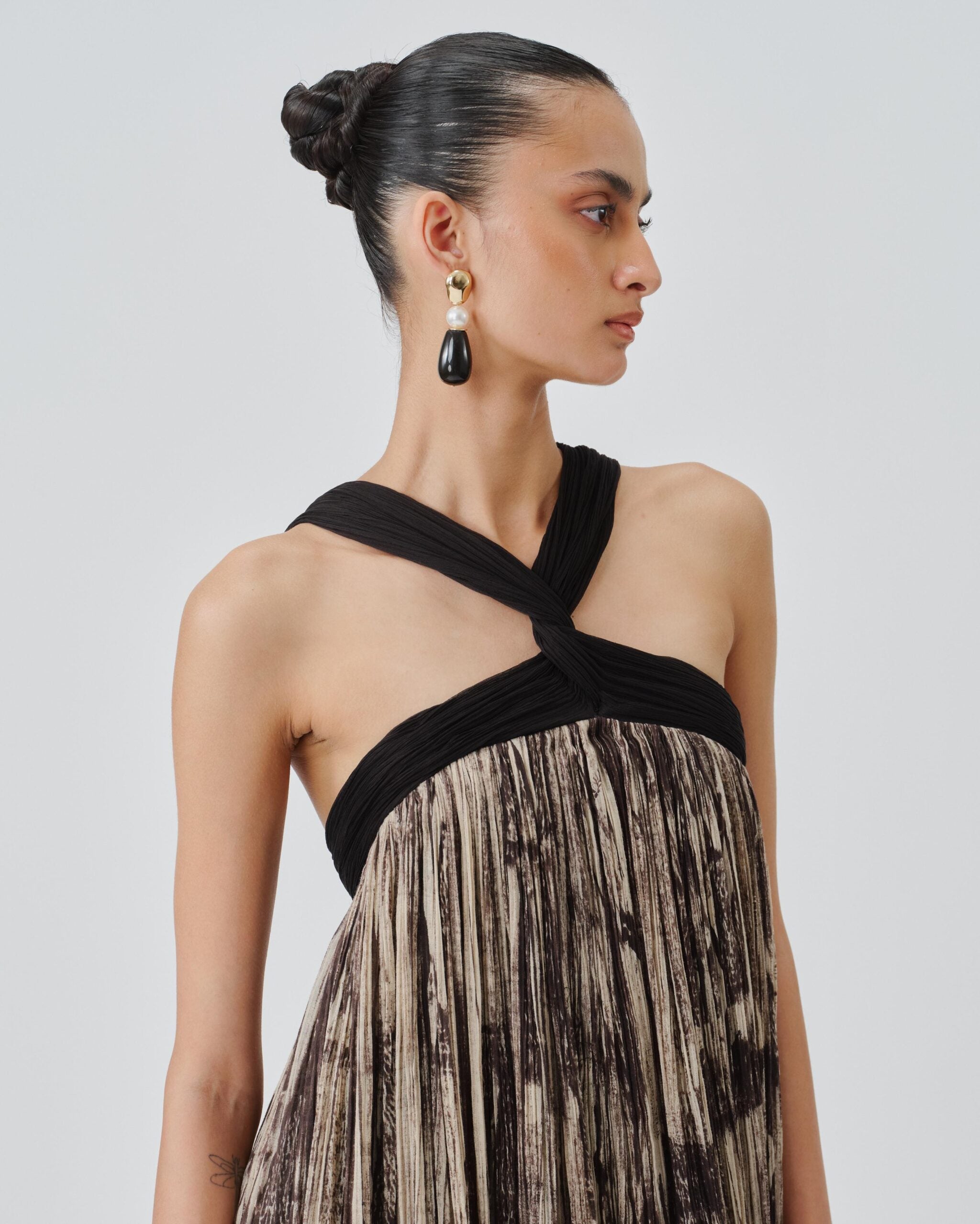 Dusk mulmul dress