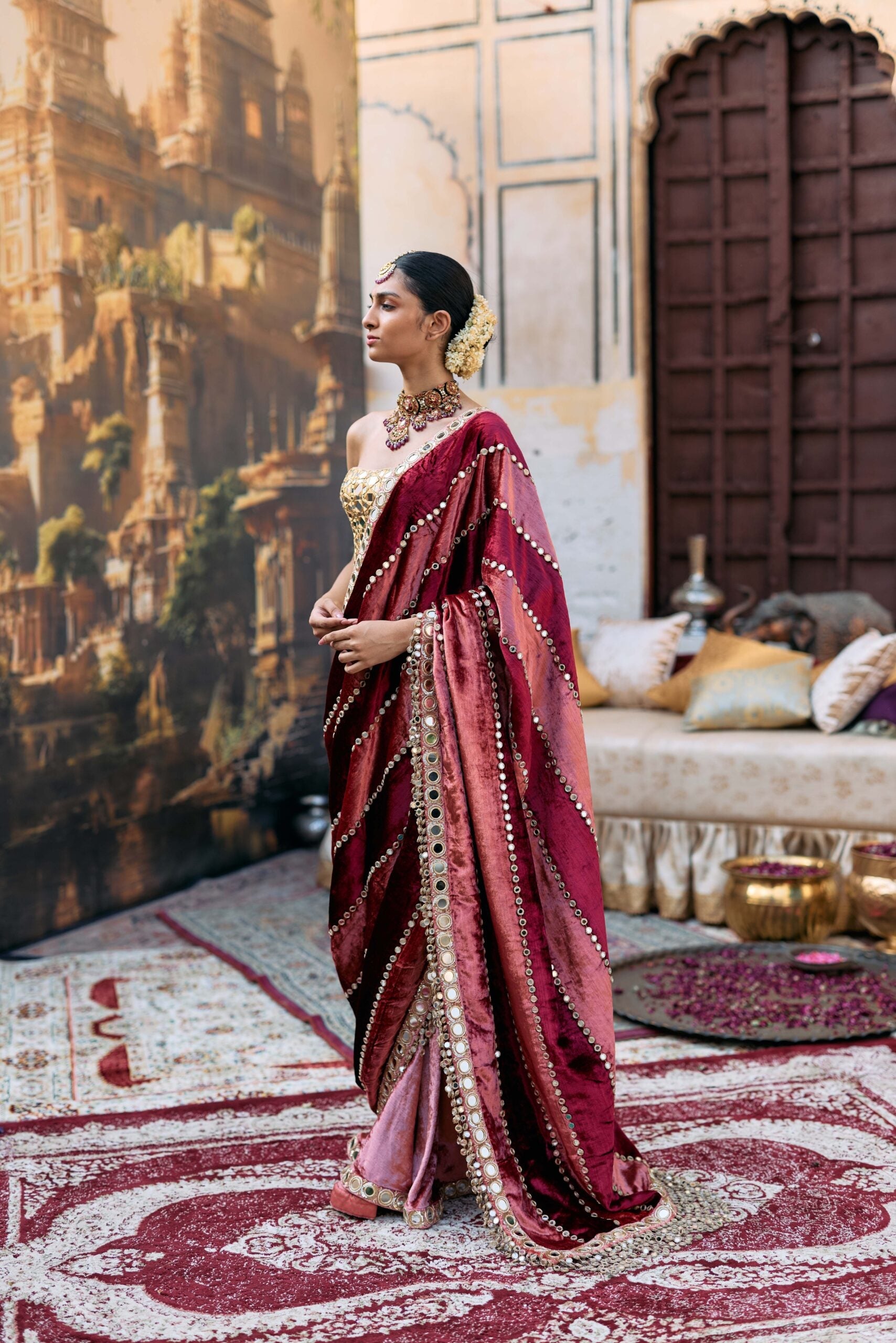 Tulika Saree Set