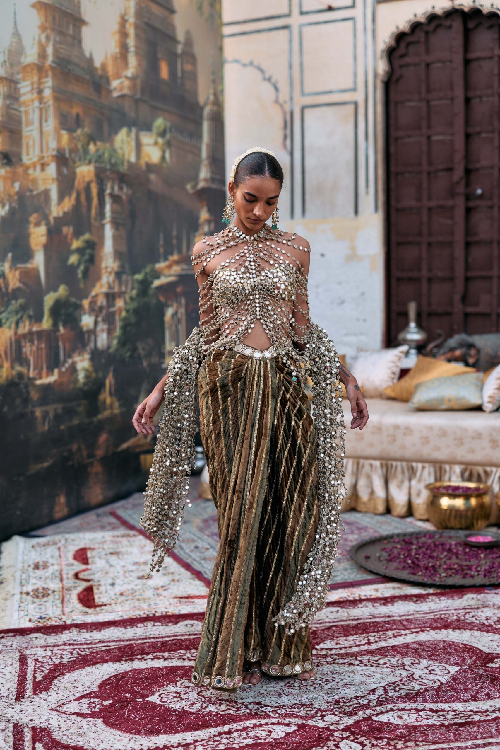 Ratnangi Skirt Set