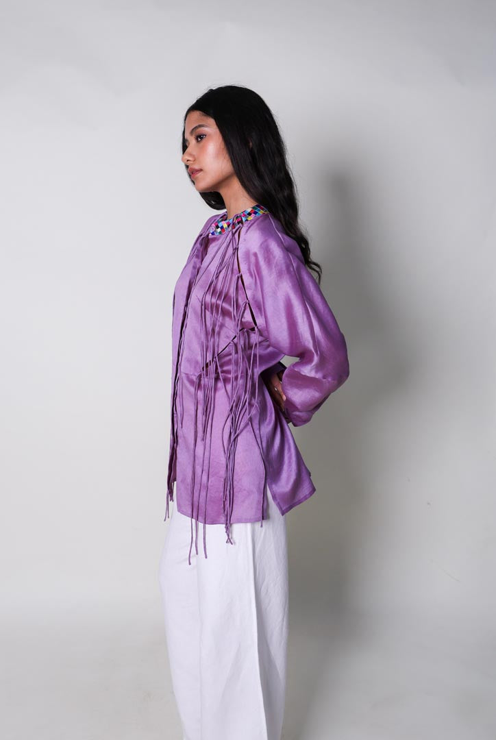 CMYK Tassles Shirt