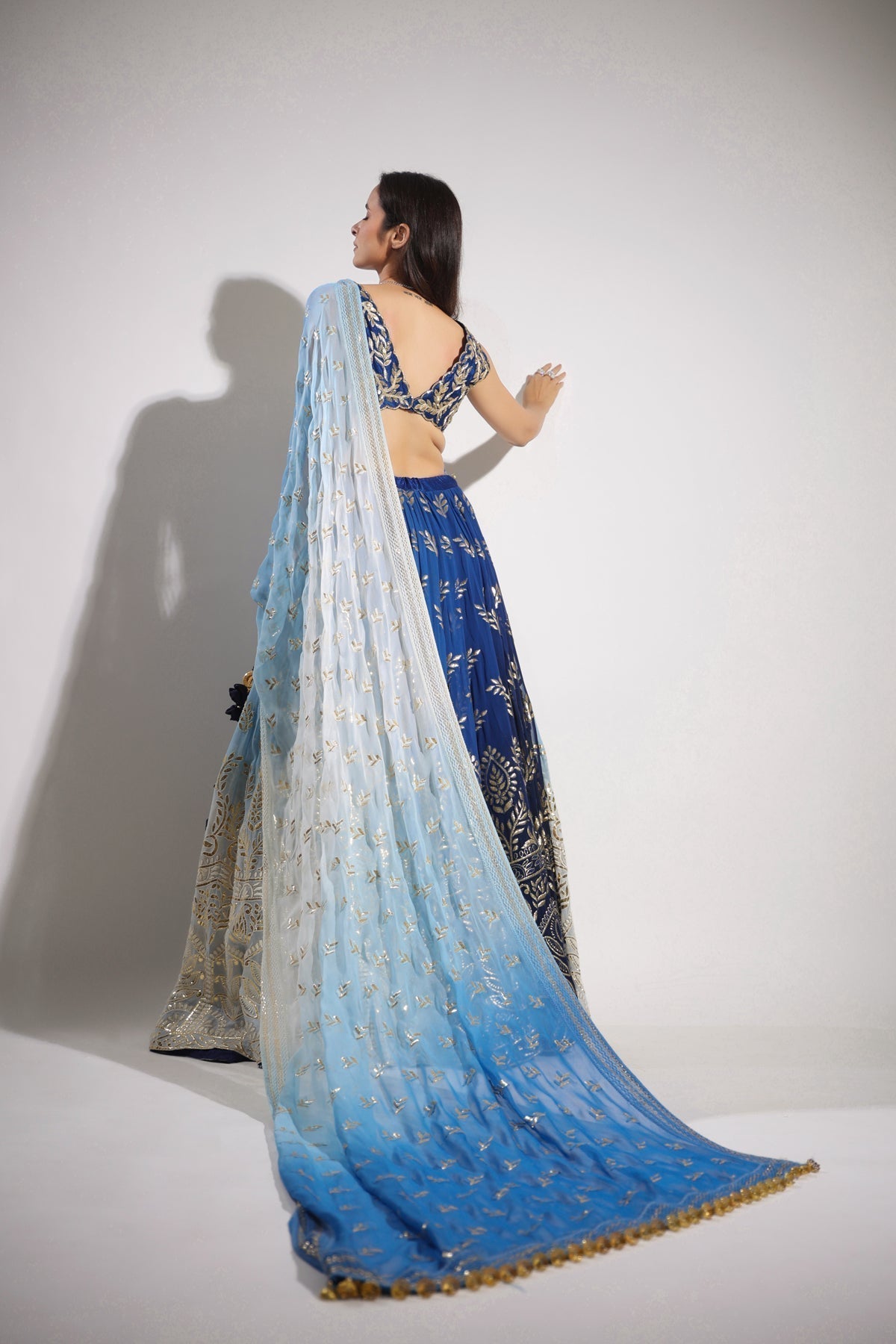 Image of Haseena manike ombre lehenga